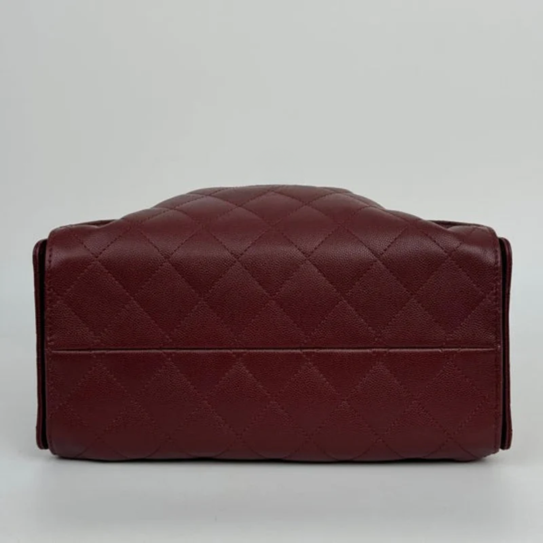 Bag 25 Bordeaux & Ballerina Flats – CH